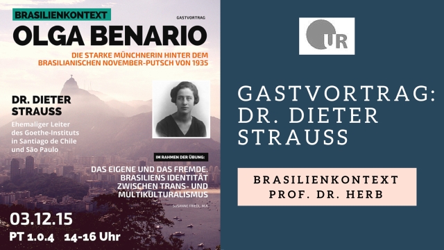 Gastvortrag zu Olga Benario von Dr. Strauss