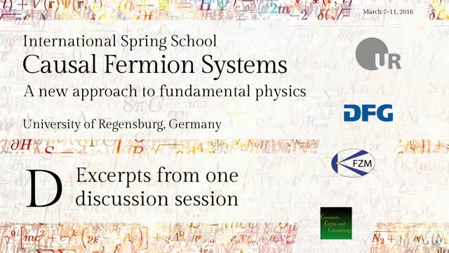 Introduction to Causal Fermion Systems - 00c