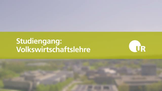 Studiengang Volkswirtschaftslehre (VWL)