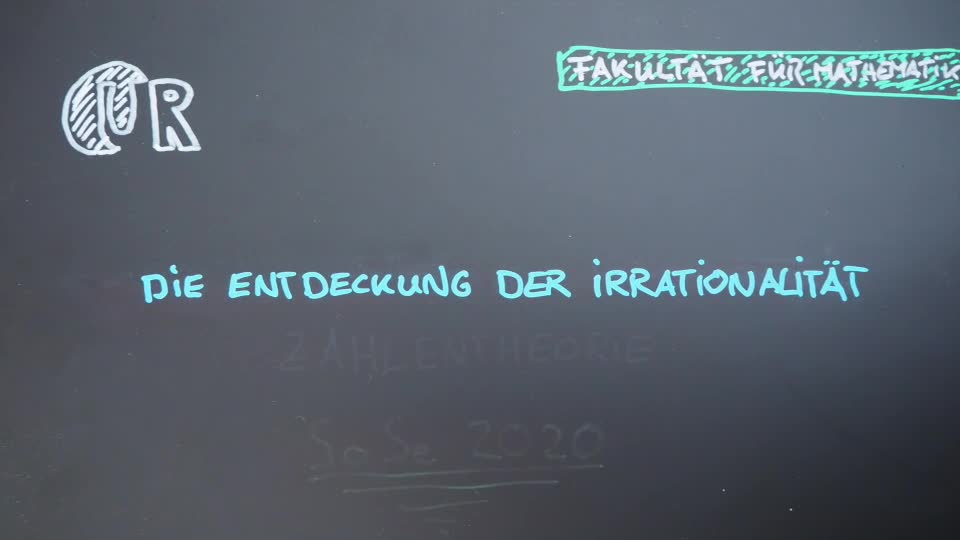 01 Einführung, Teil 2 - Die Entdeckung der Irrationalität