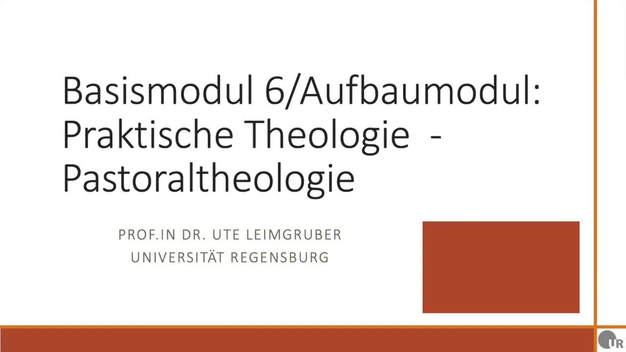 Einführung in die Pastoraltheologie