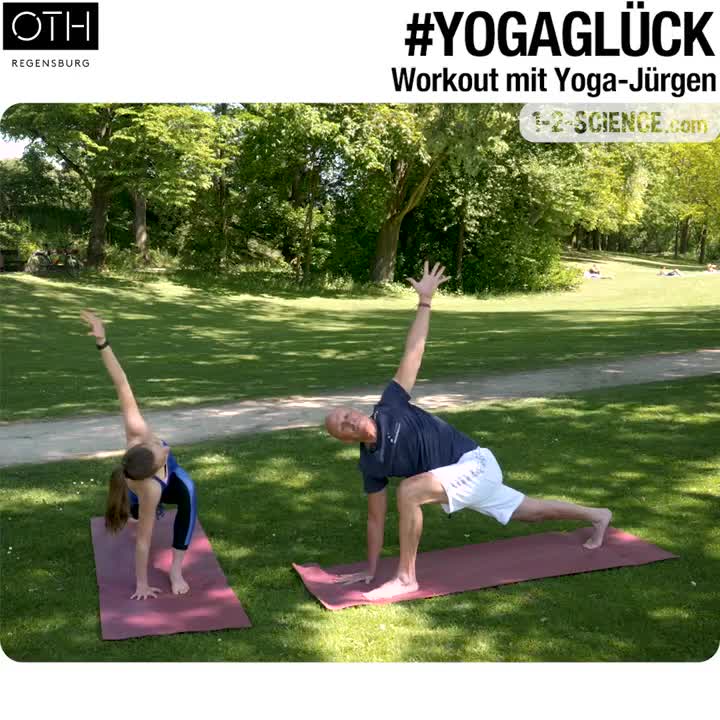 Workout mit Yoga-Jürgen