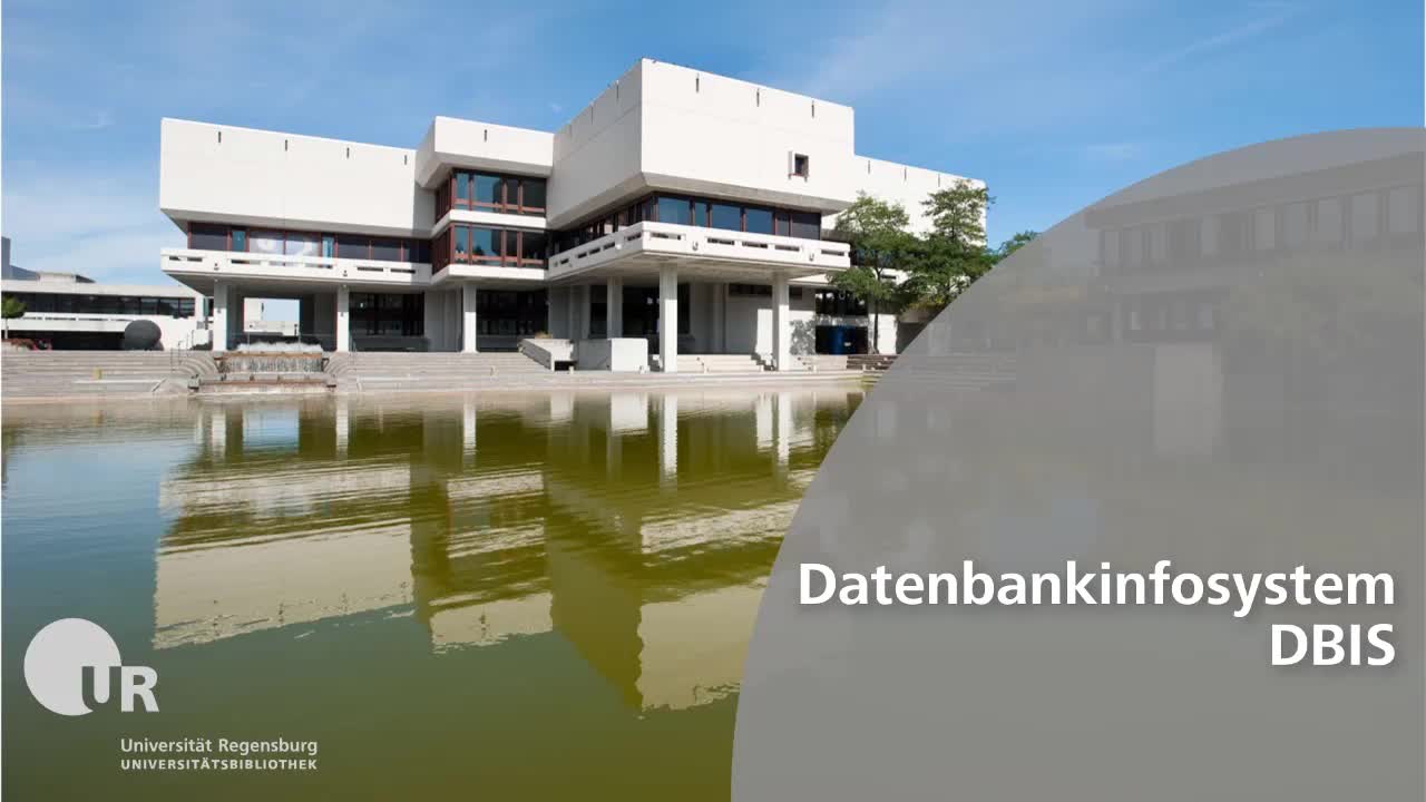 Datenbank-Infosystem DBIS