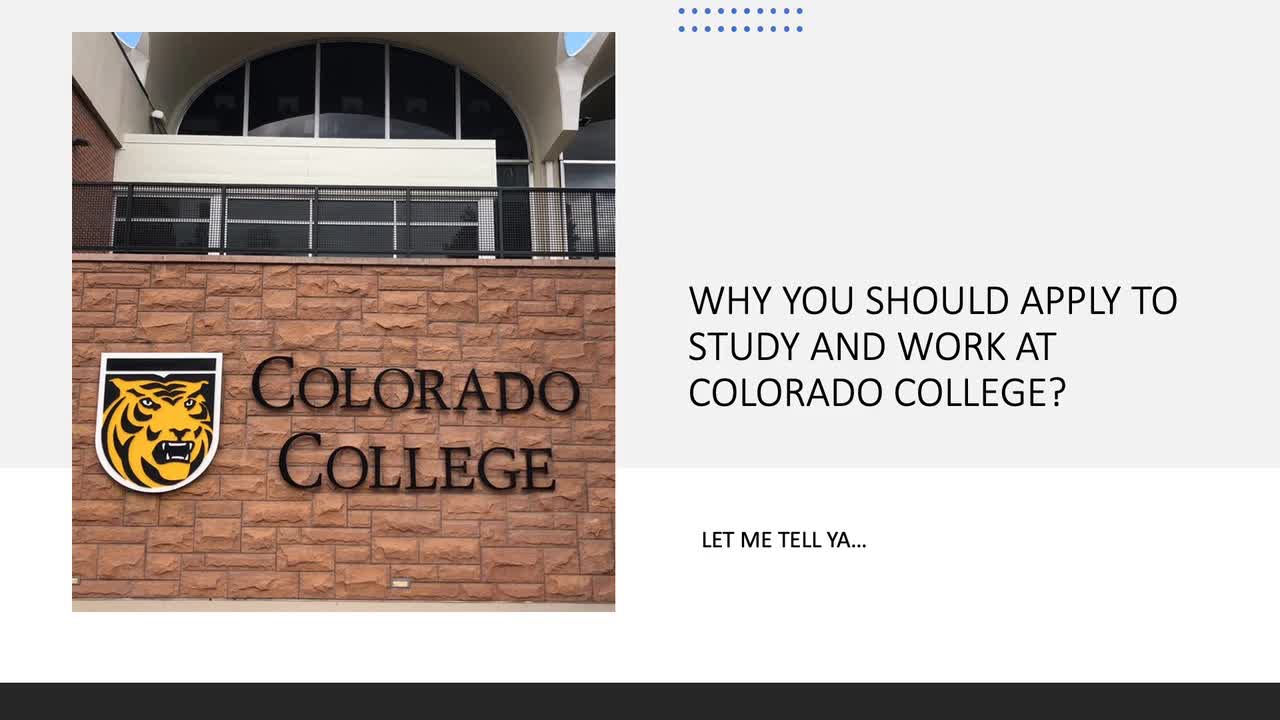 Lea in den USA - Colorado College