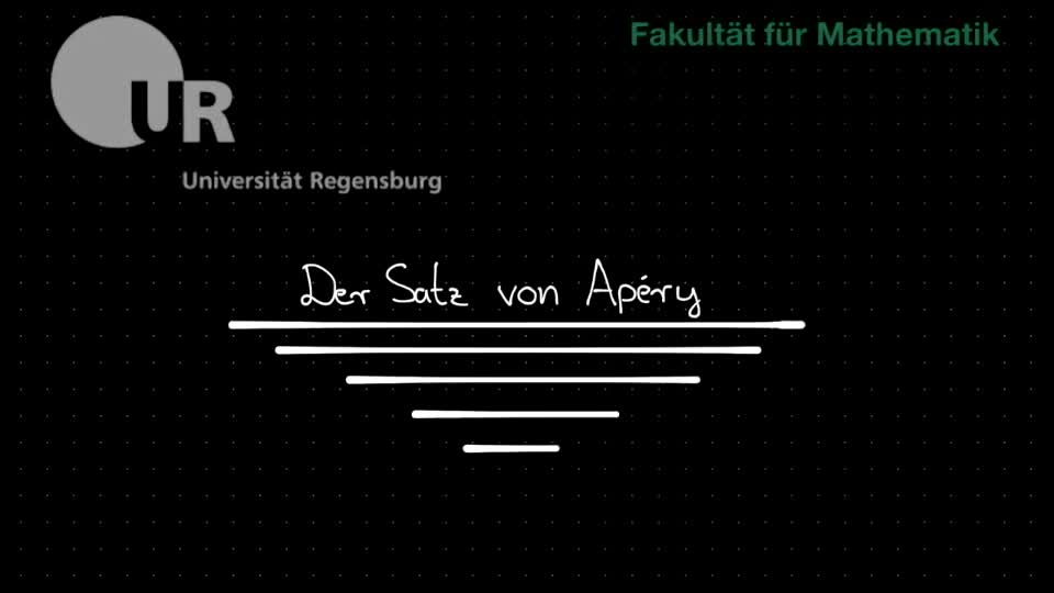 11 - Der Satz von Apéry