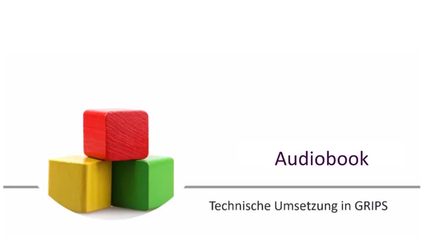 Technische Umsetzung der Methode "Illustriertes Audiobook"