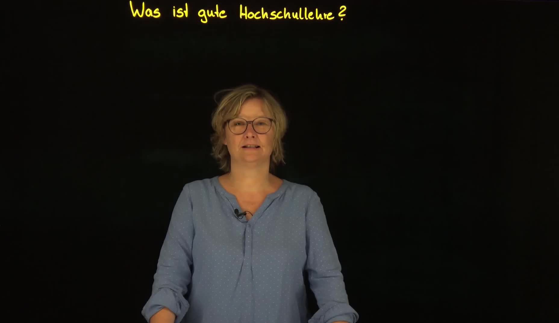 Was ist gute Hochschullehre?