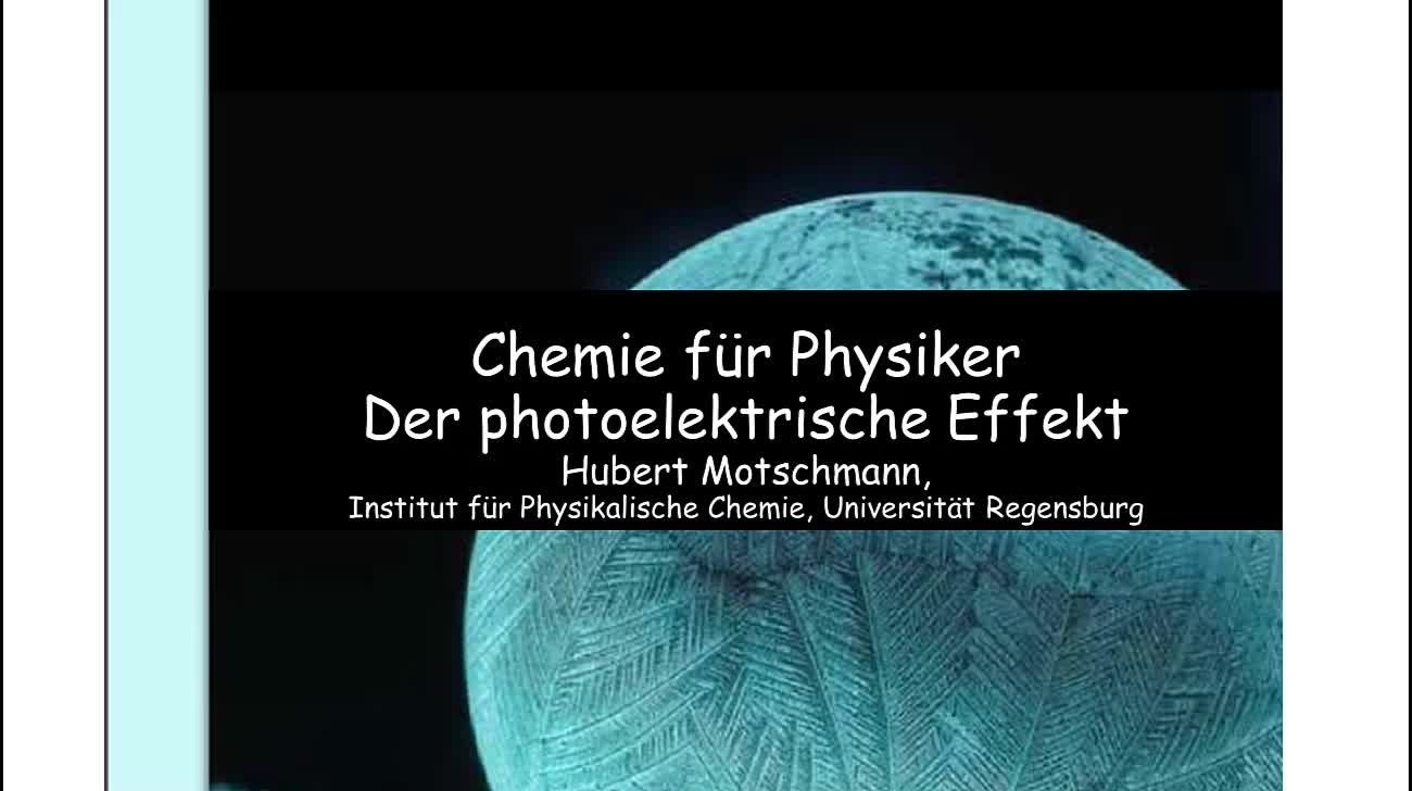 Der photoelektrische Effekt