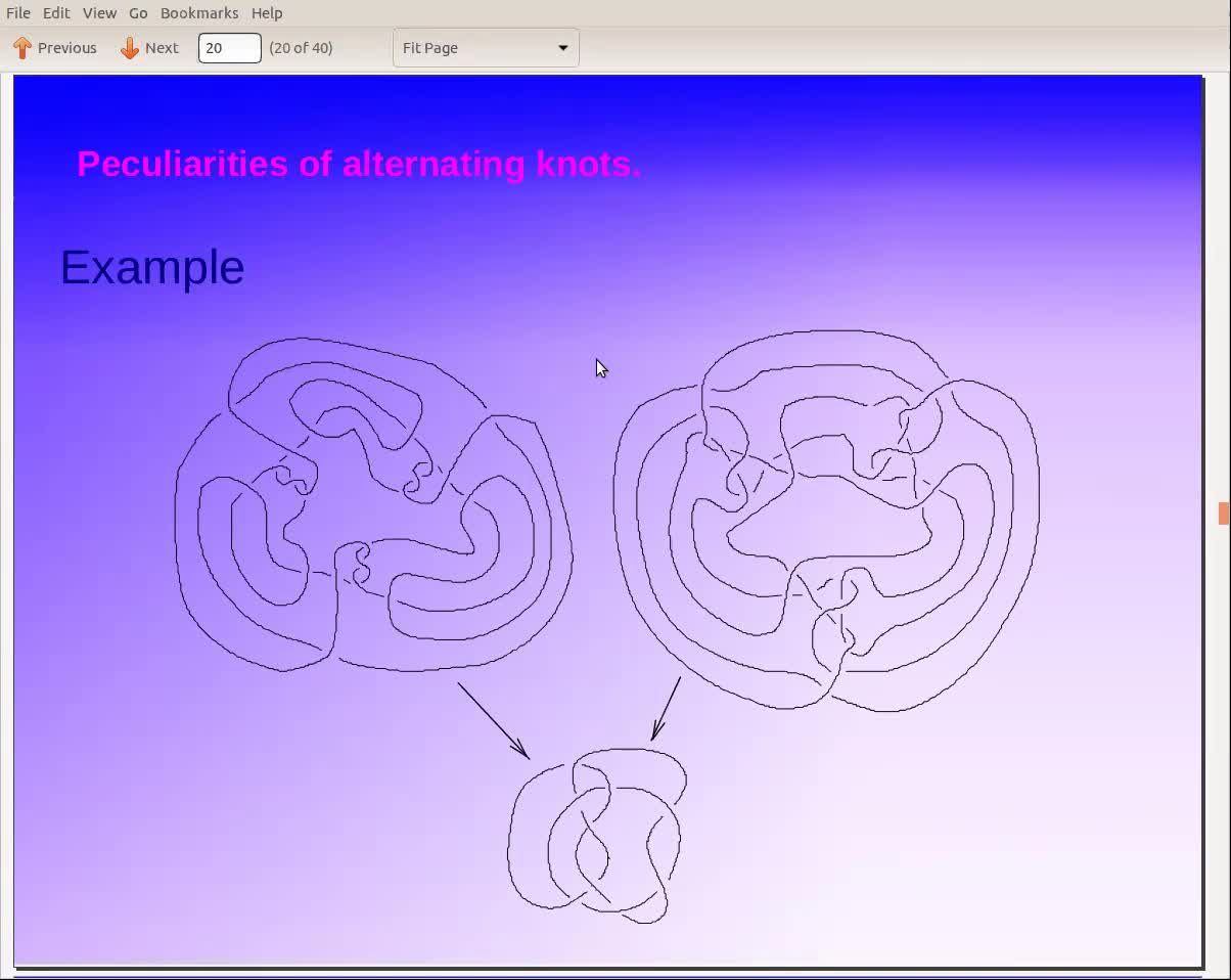 Luisa Paoluzzi: Cyclic branched covers of alternating knots