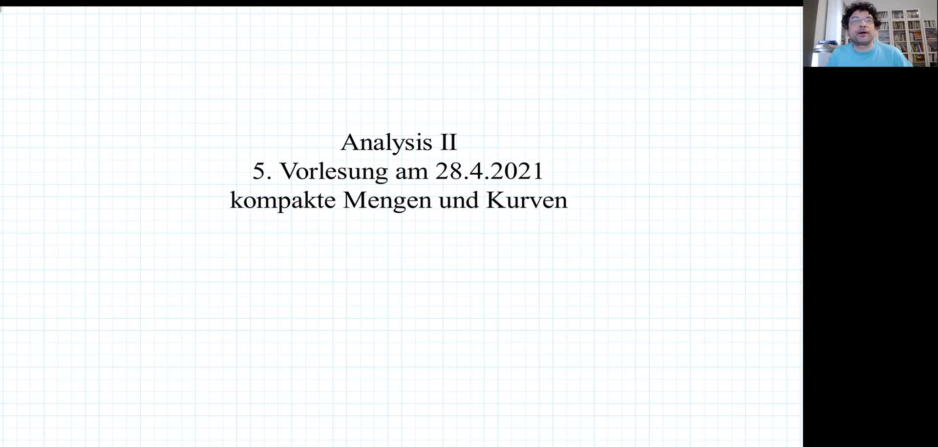 Analysis II 5. Vorlesung