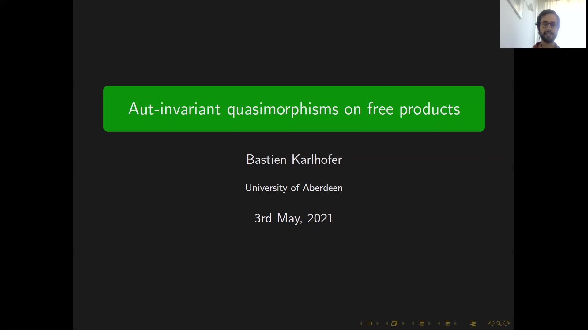 Aut-invariant quasimorphisms on free products