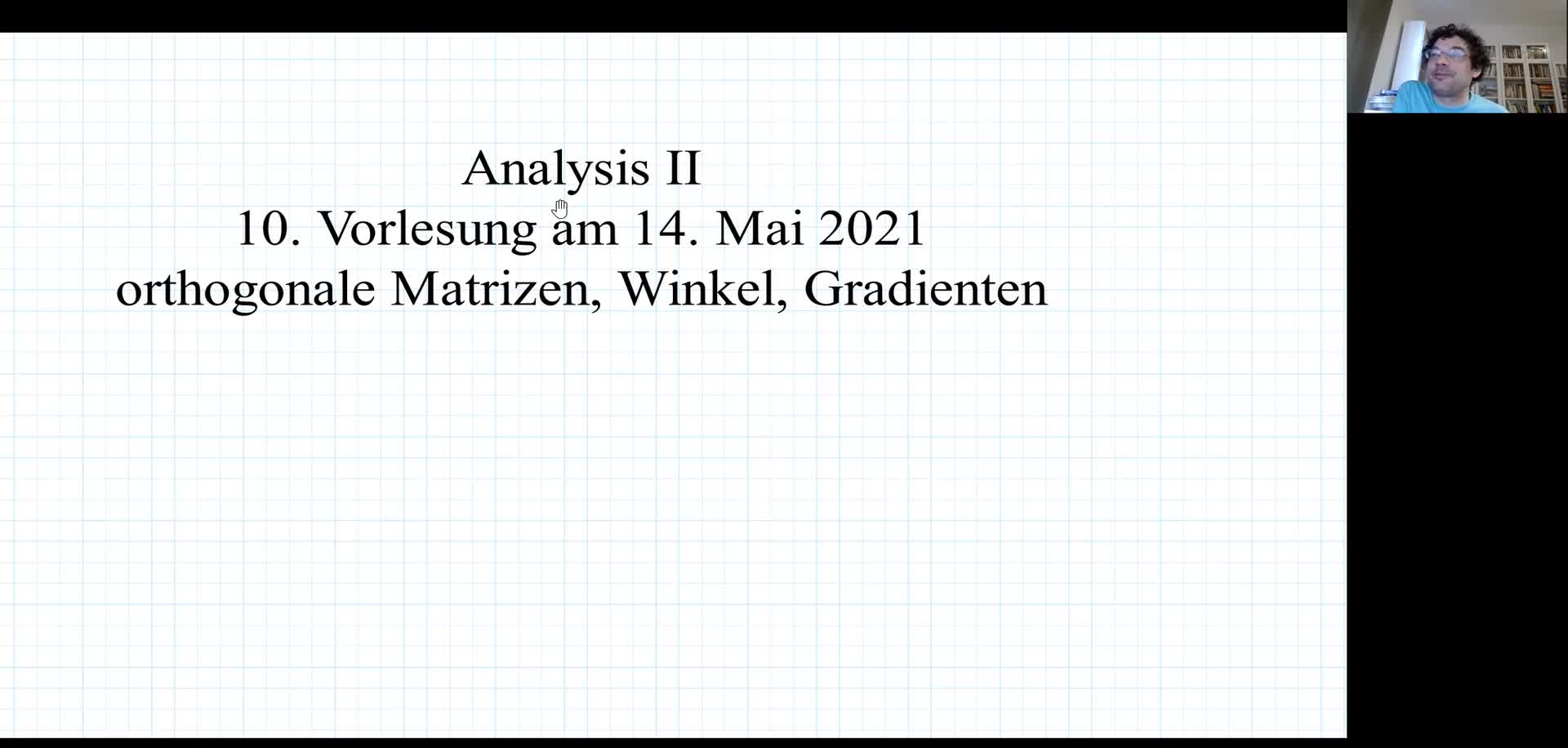 Analysis II 10. Vorlesung