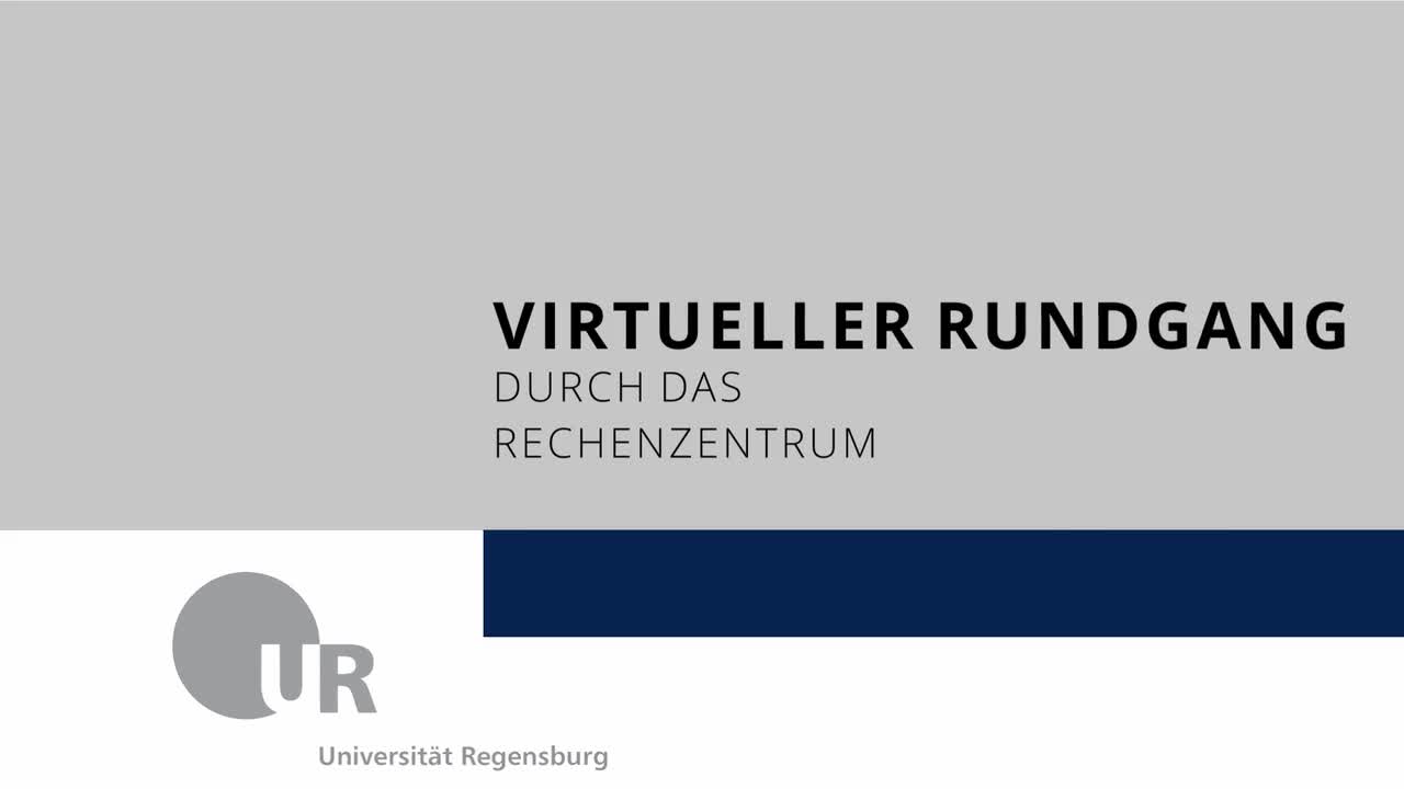 RZ-Video: Virtueller Rundgang durch das Rechenzentrum