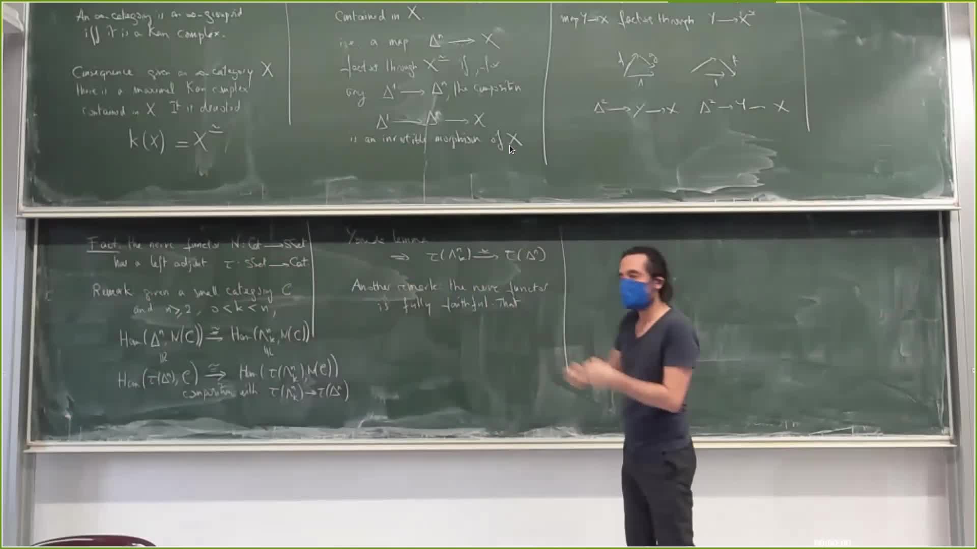 Derived functors and cohomology through higher categories