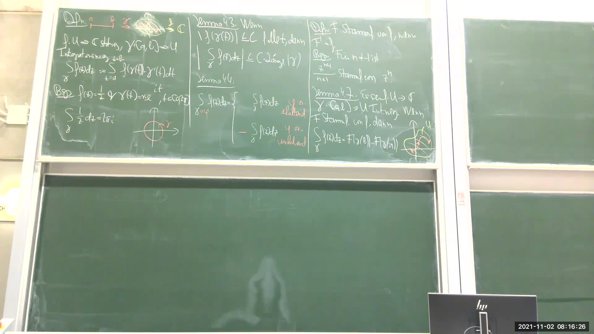 Analysis III 5. Vorlesung Teil 1