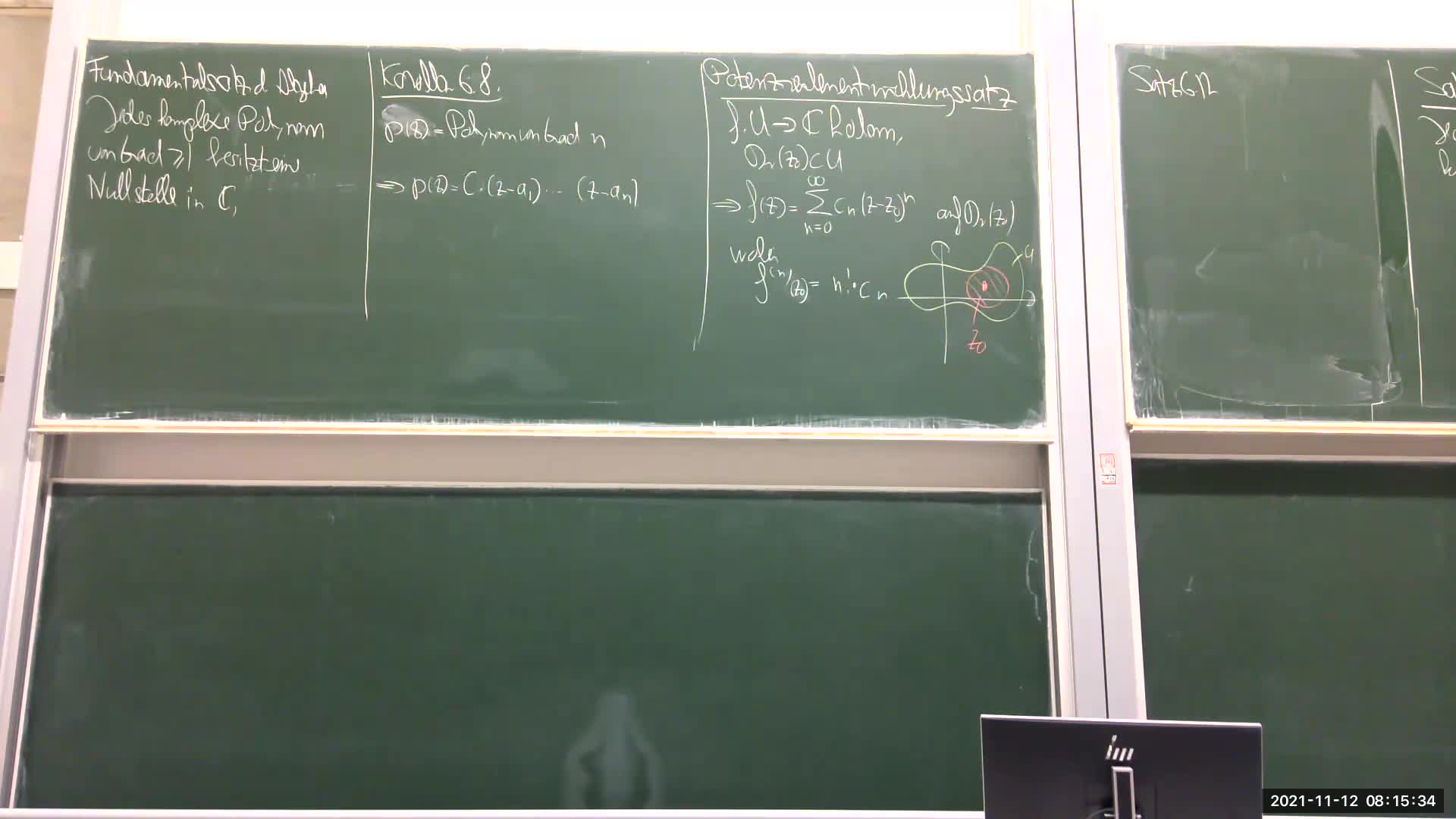 Analysis III 8. Vorlesung Teil 1