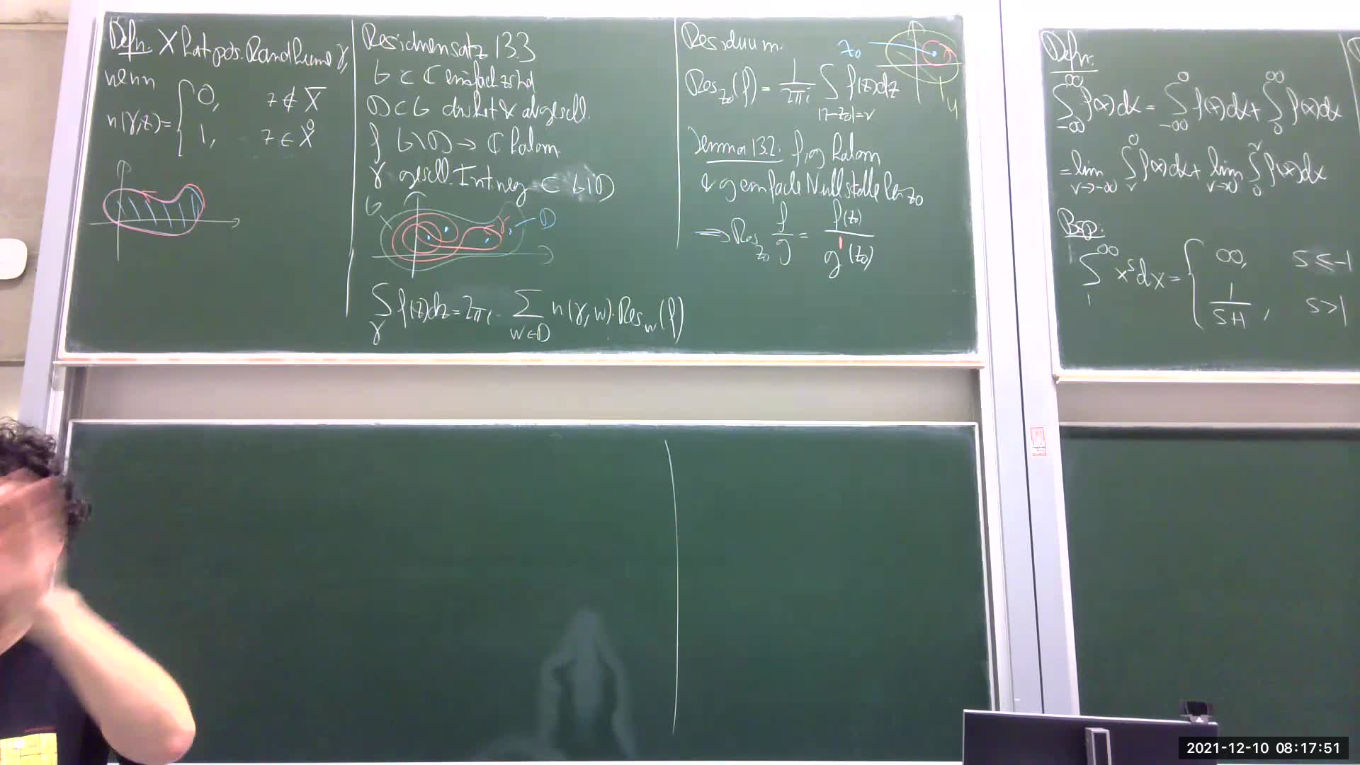 Analysis III 16. Vorlesung Teil 1