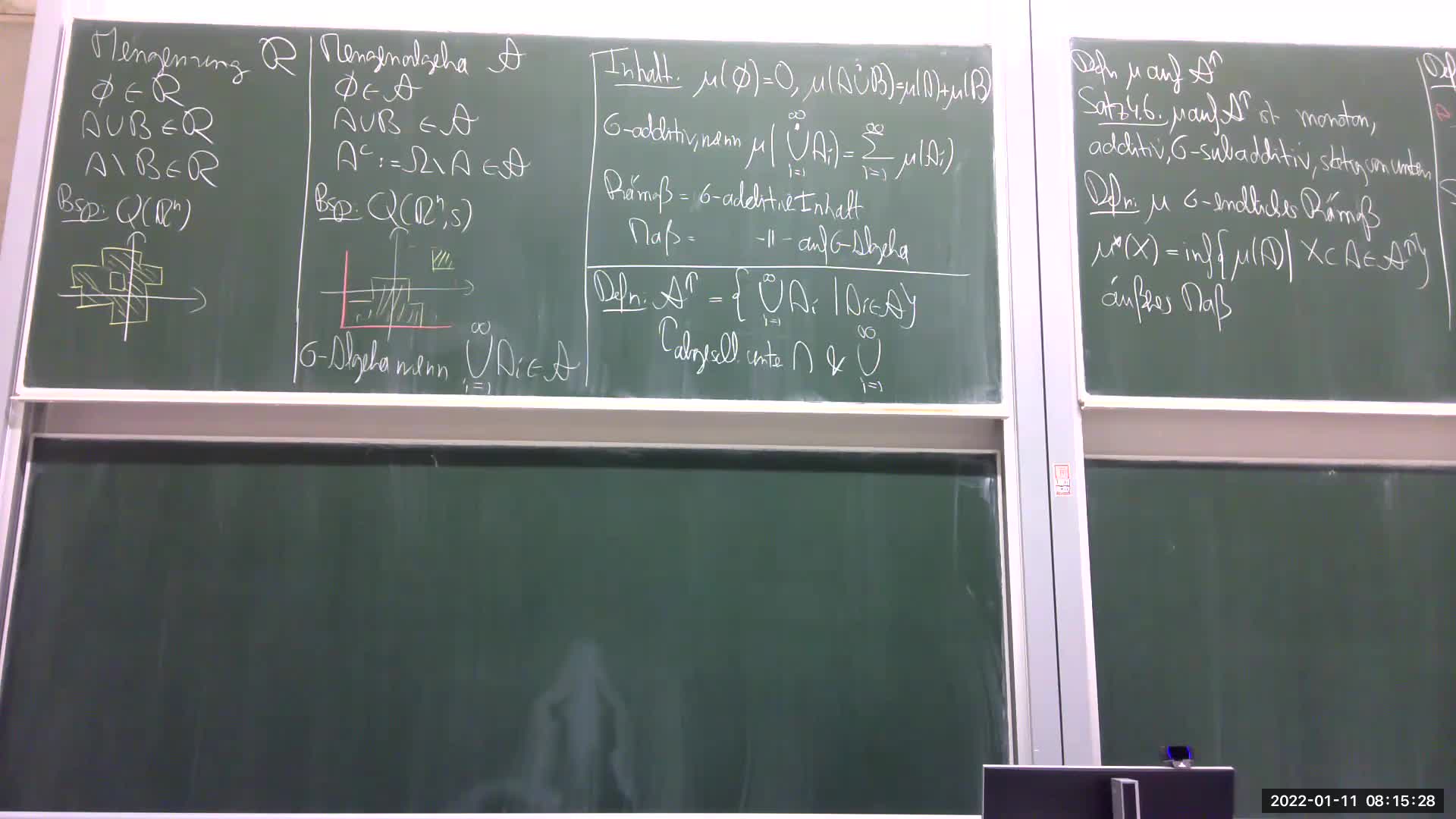 Analysis III 21. Vorlesung Teil 1