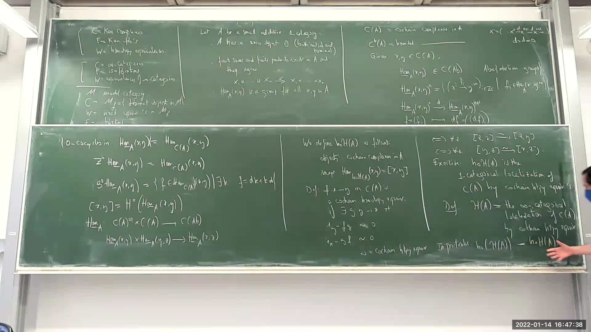 Derived functors and cohomology through higher categories