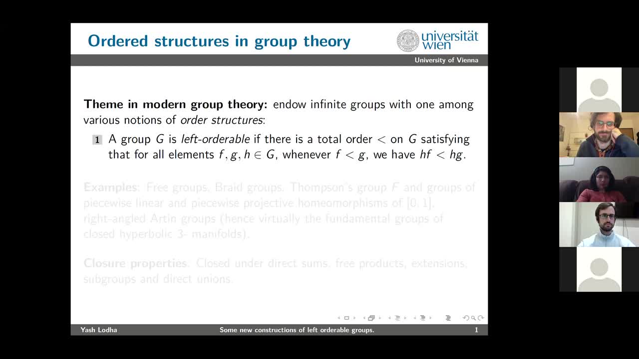 Some new constructions in the theory of left orderable groups