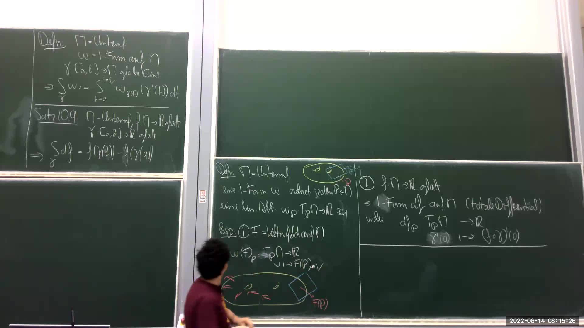 Analysis IV 14. Vorlesung