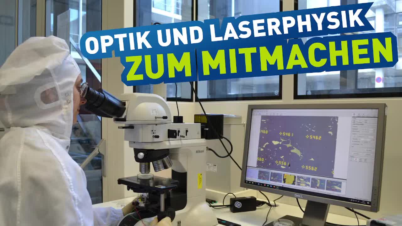 Optik und Laserphysik zum Mitmachen