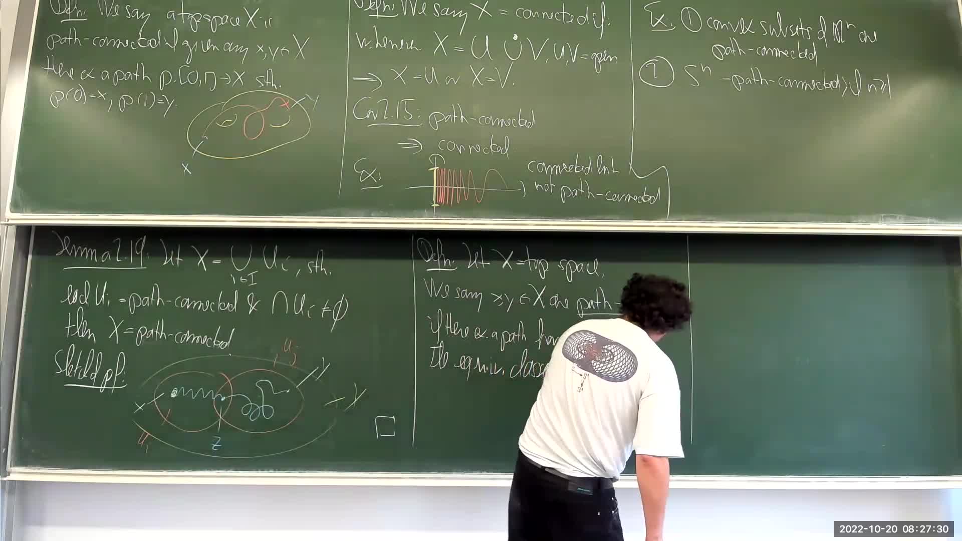 Algebraic topology I - lecture 02