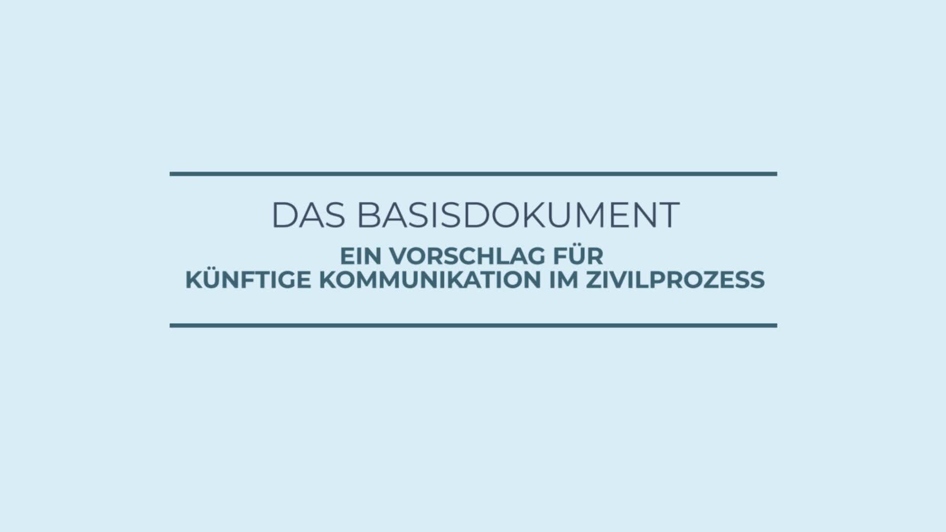 Das Basisdokument