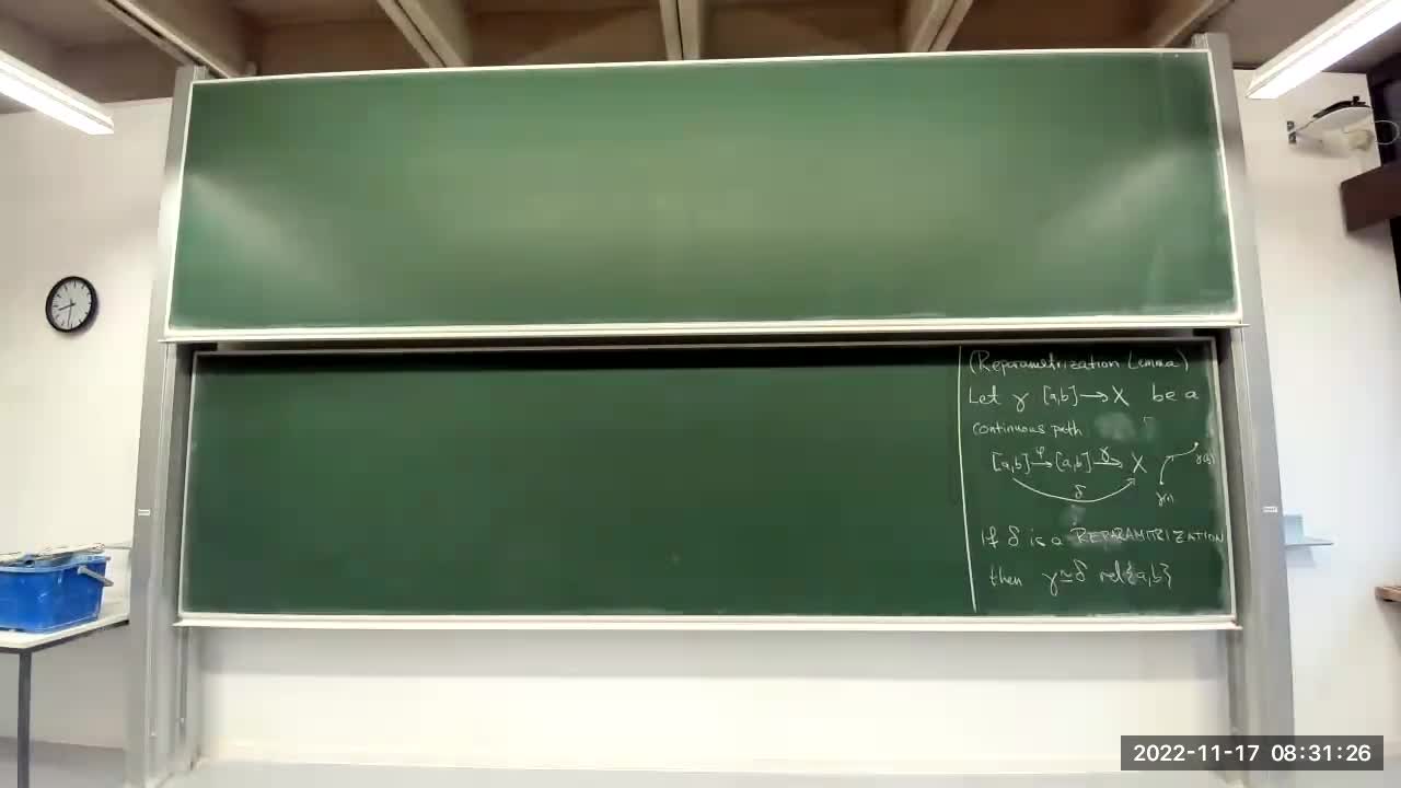 Algebraic topology I - lecture 09