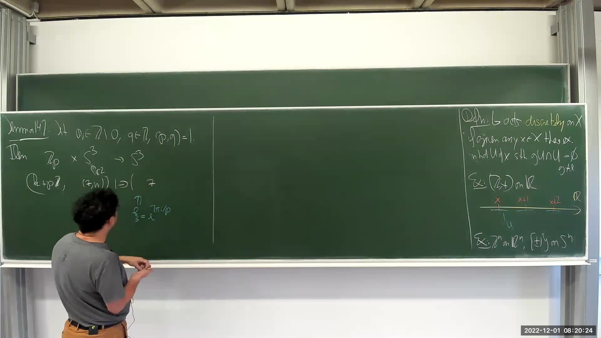 Algebraic topology I - lecture 13