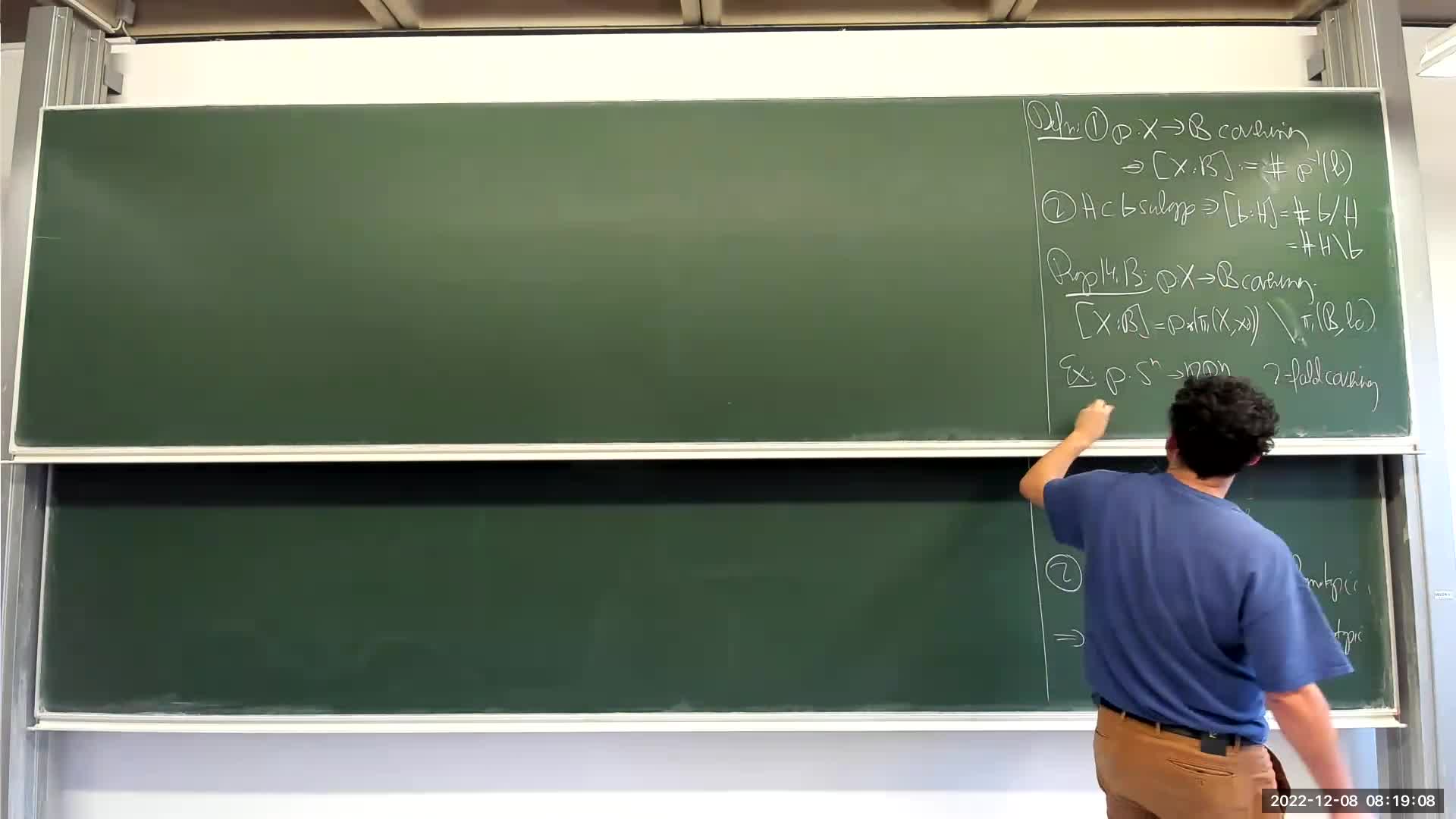 Algebraic topology I - lecture 15