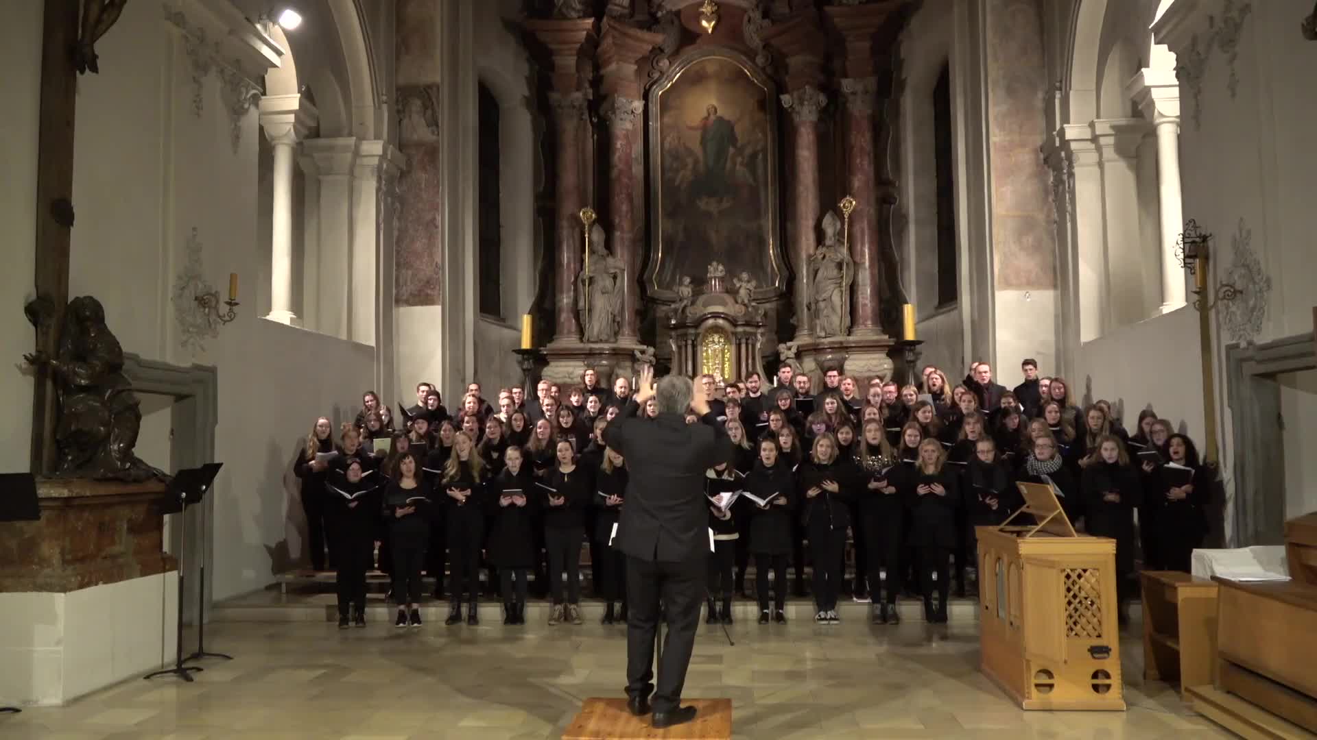 Weihnachtsgruß des Regensburger Universitätschors