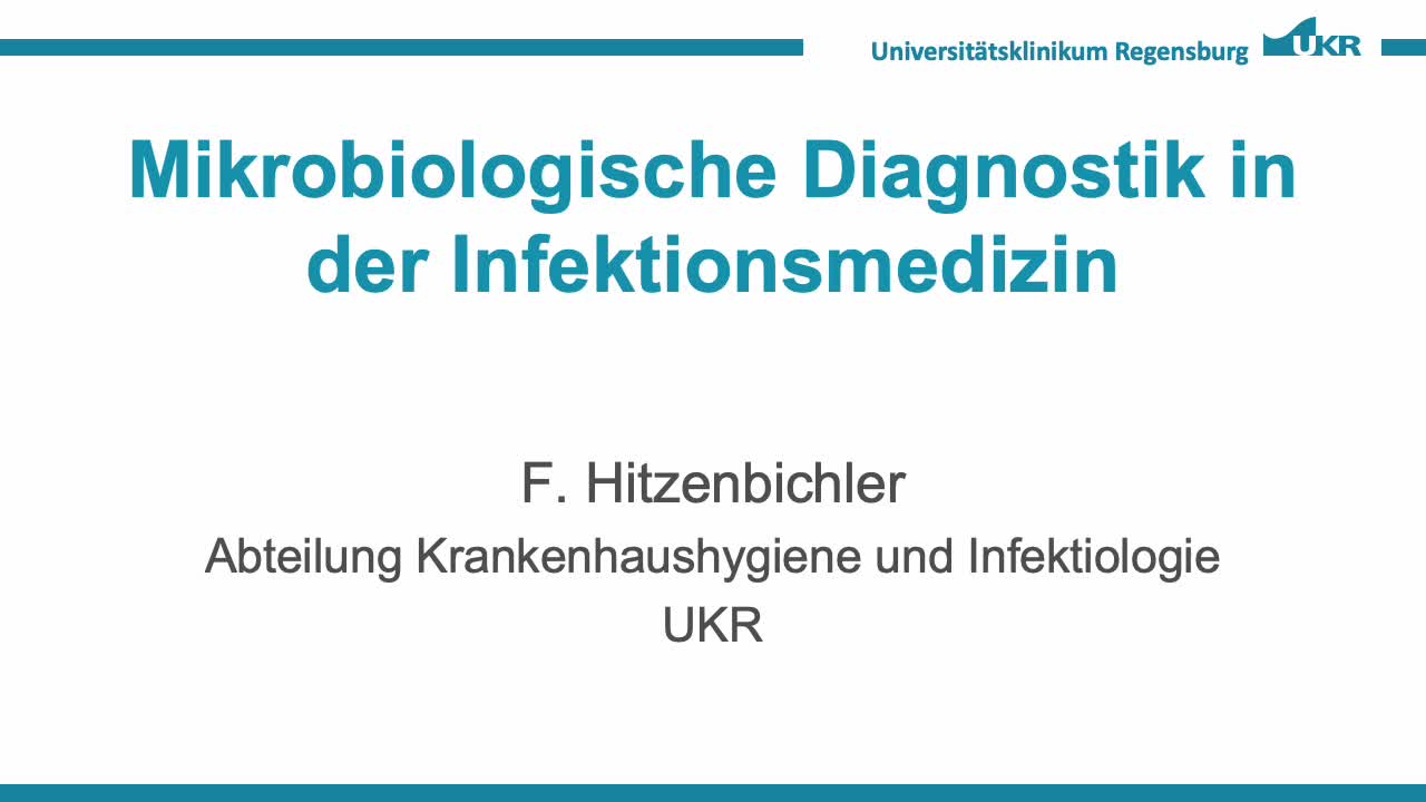 Mikrobiologische Befunde für die Behandlung von Infektionen