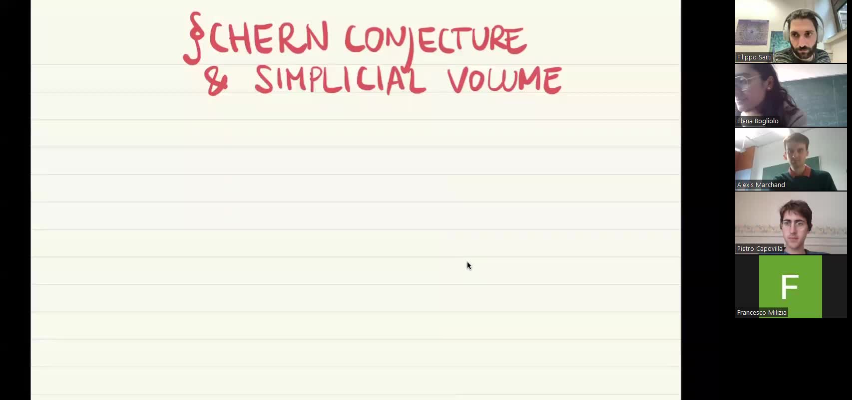 Chern conjecture and simplicial volume