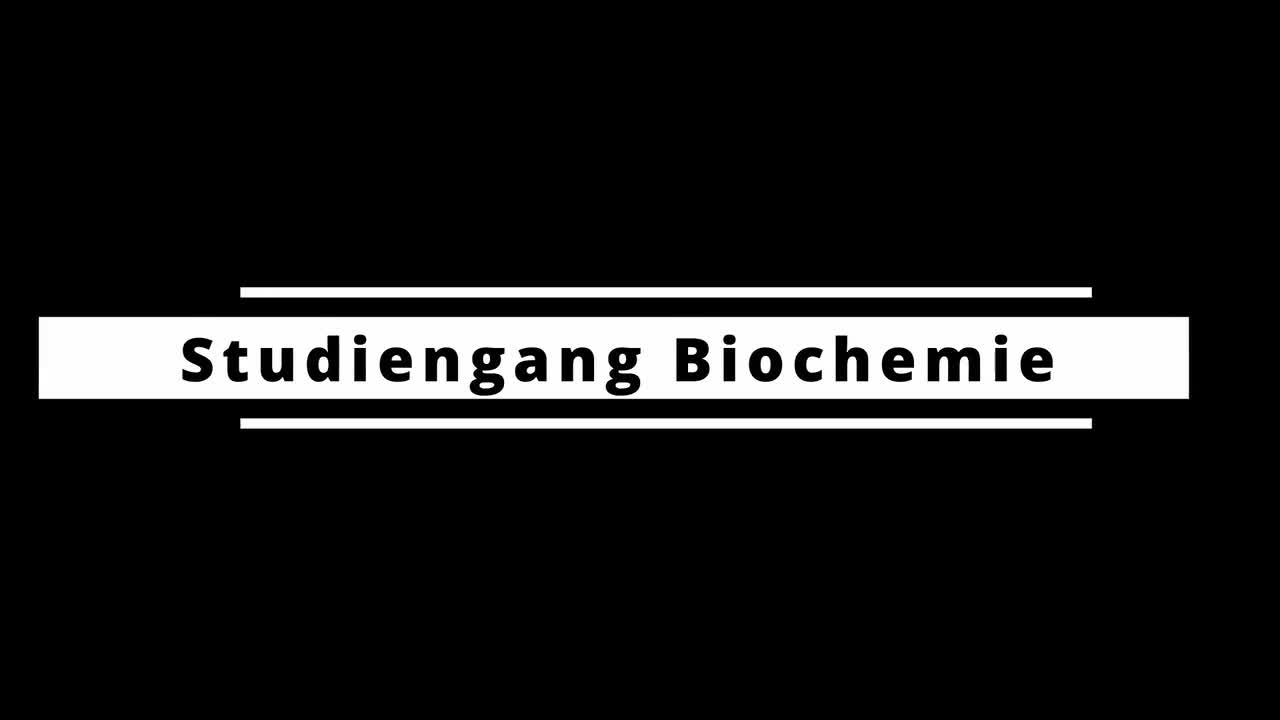 Studiengang Biochemie