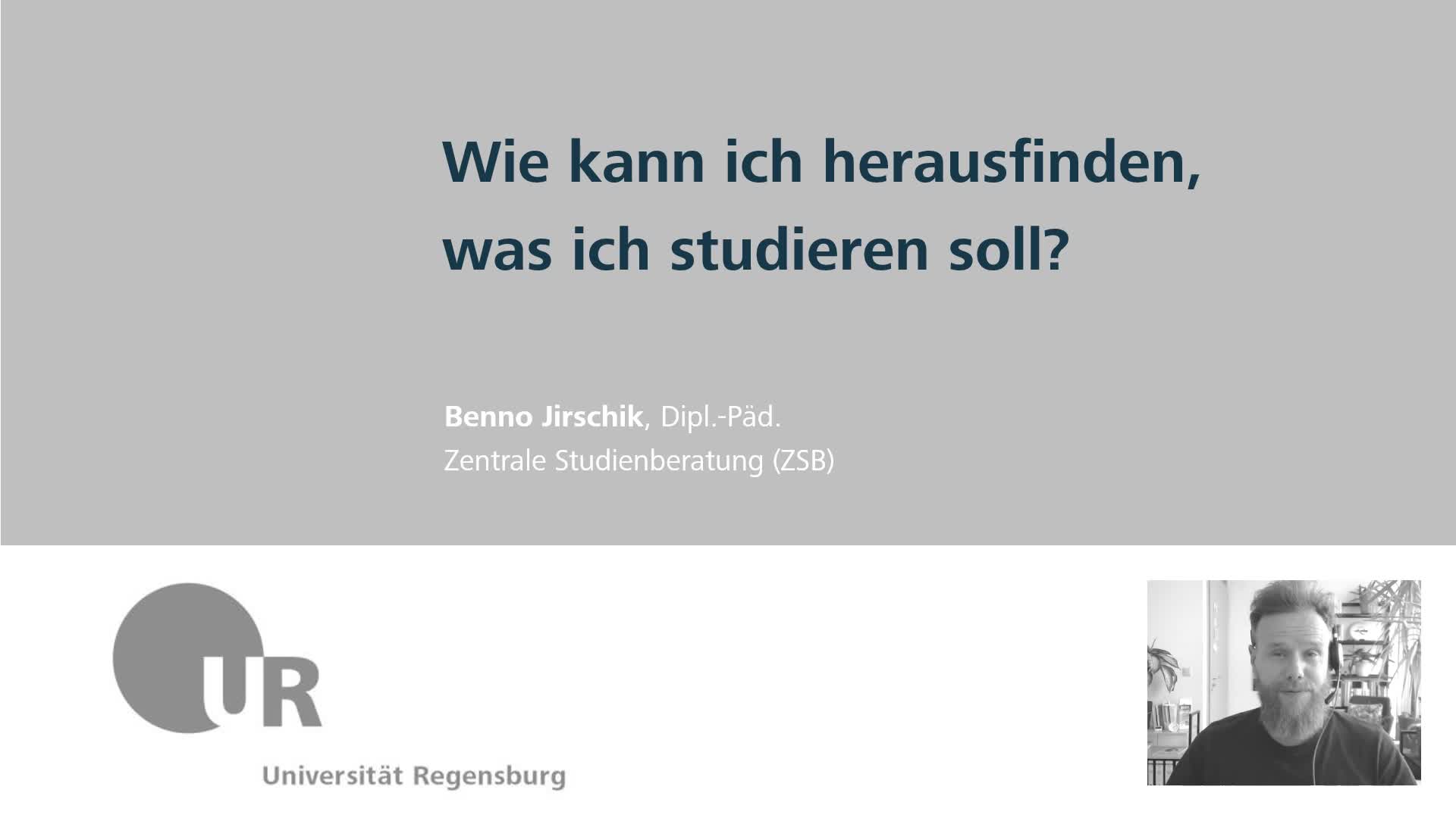 Wie kann ich herausfinden, was ich studieren soll?