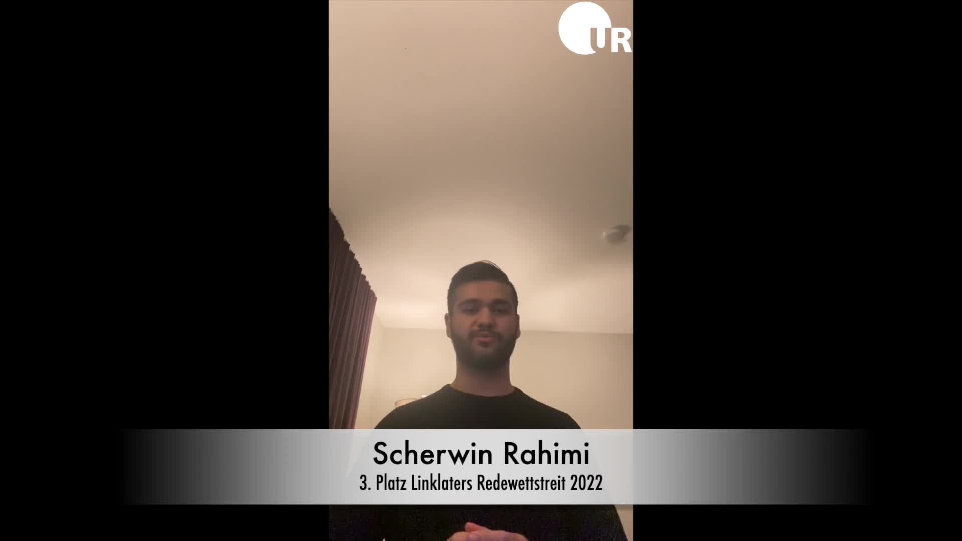 Werbevideo Linklaters Redewettstreit Scherwin Rahimi