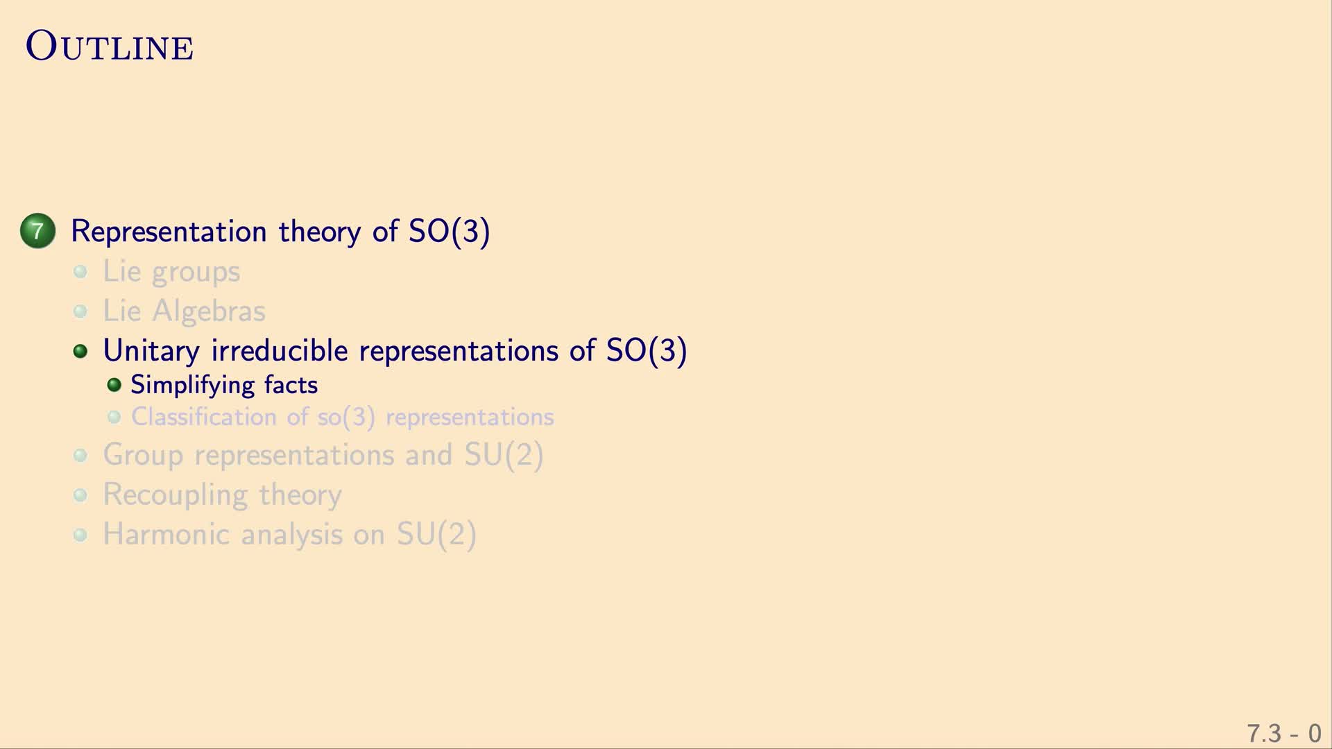 QG II: 7.3.1 - Simplifying facts