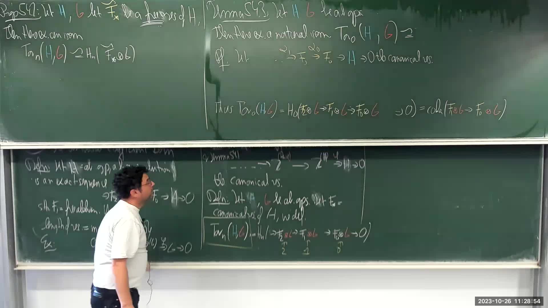 Algebraic topology III - lecture 04