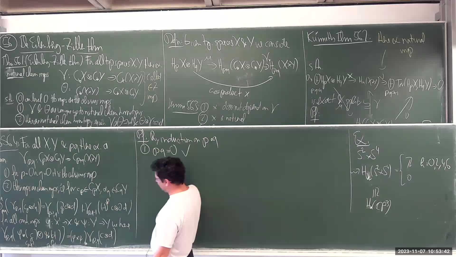 Algebraic topology III - lecture 07
