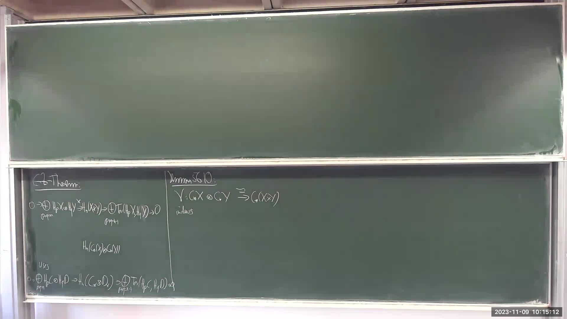 Algebraic topology III - lecture 08
