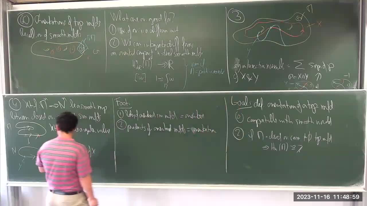 Algebraic topology III - lecture 10