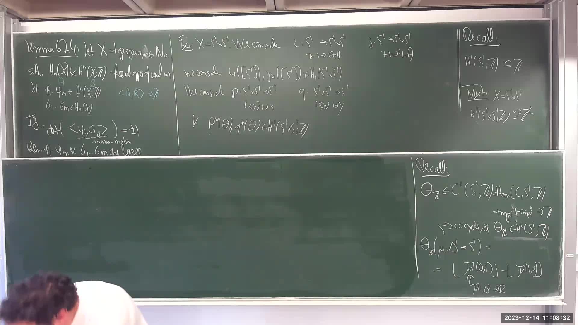 Algebraic topology III - lecture 18b