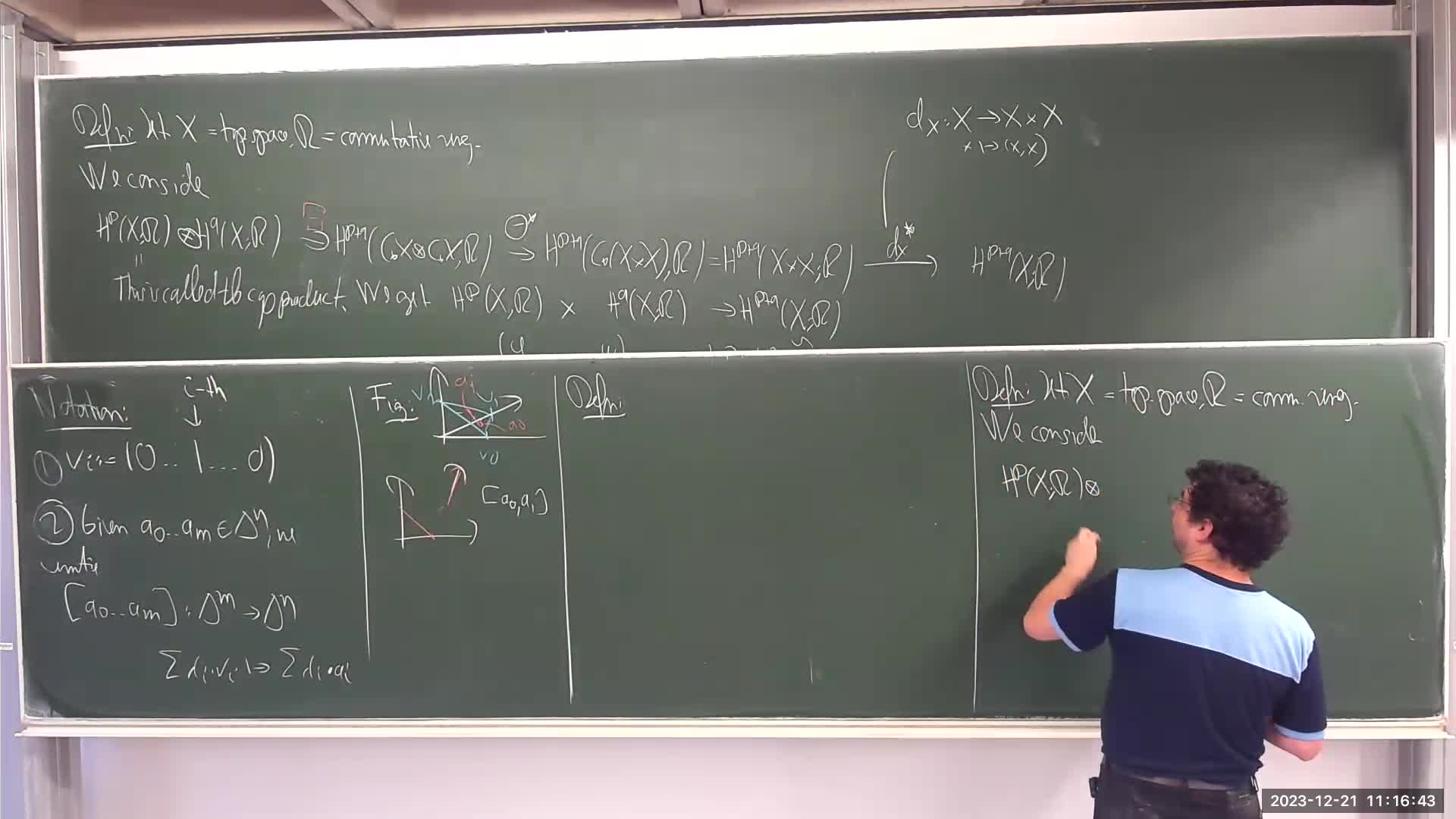 Algebraic topology III - lecture 20