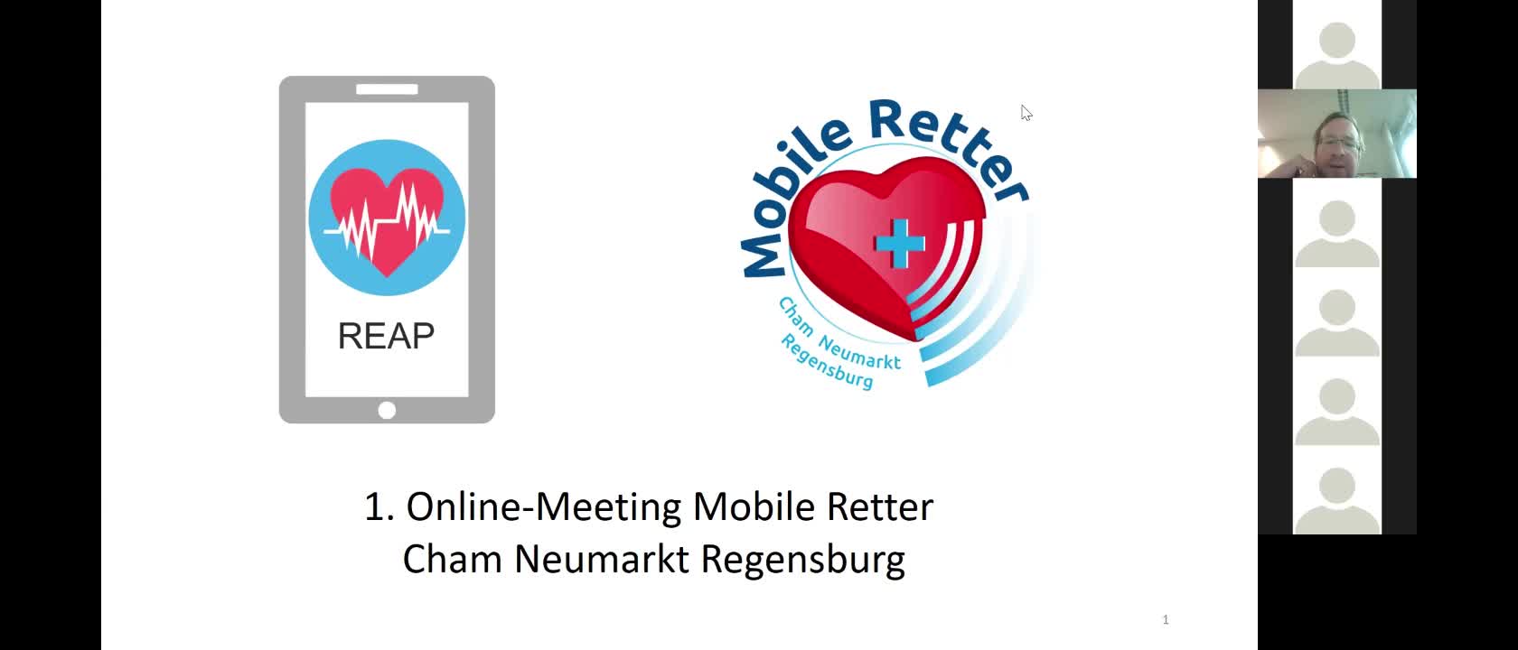 1. Zwischenbericht Mobile Retter Cham-Neumarkt-Regensburg