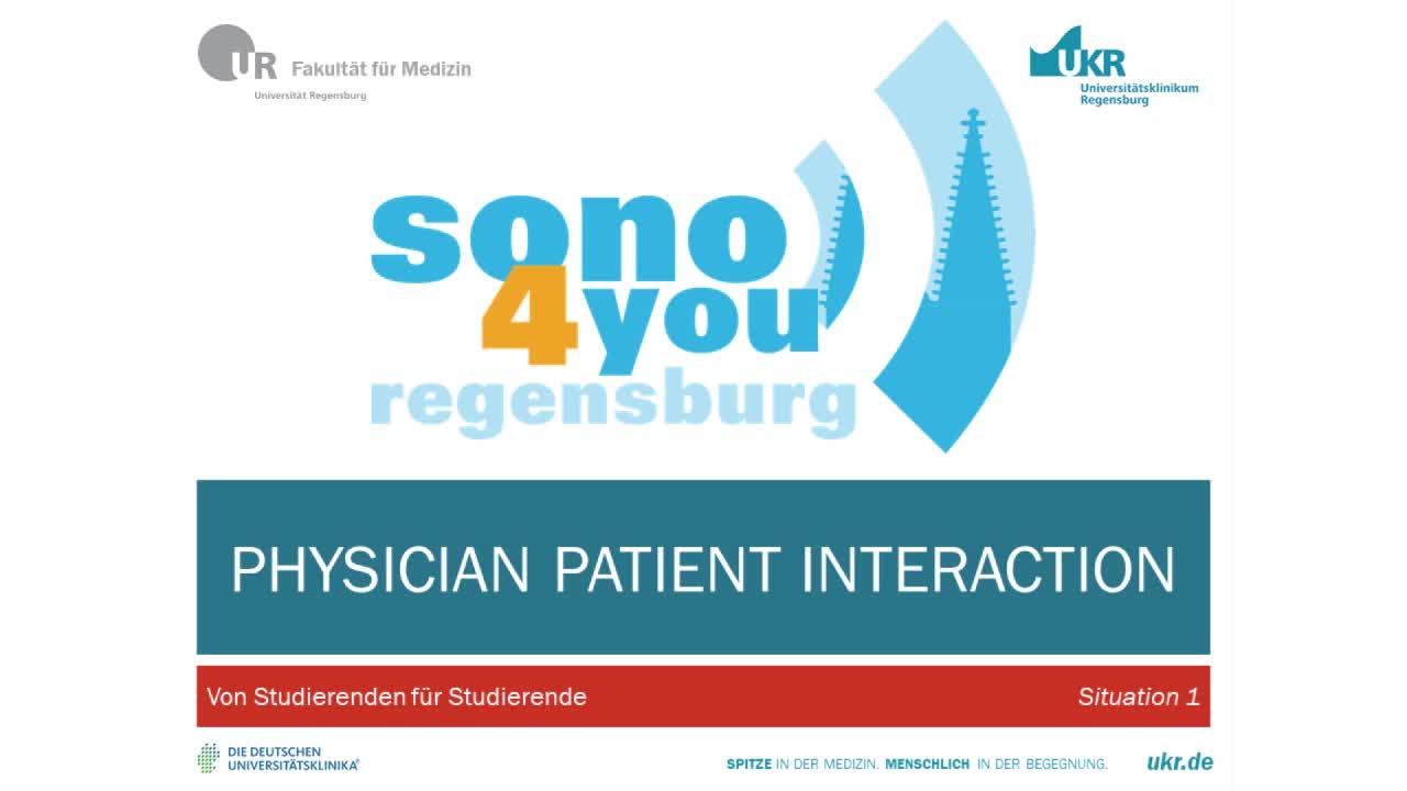 Sono4You - Physician Patient Interaction Situation 1