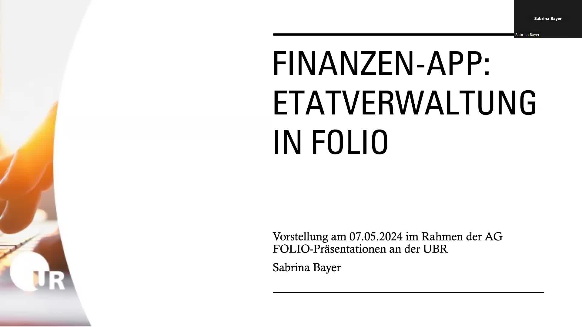 FOLIO: Finanzen-App (Mai 2024)