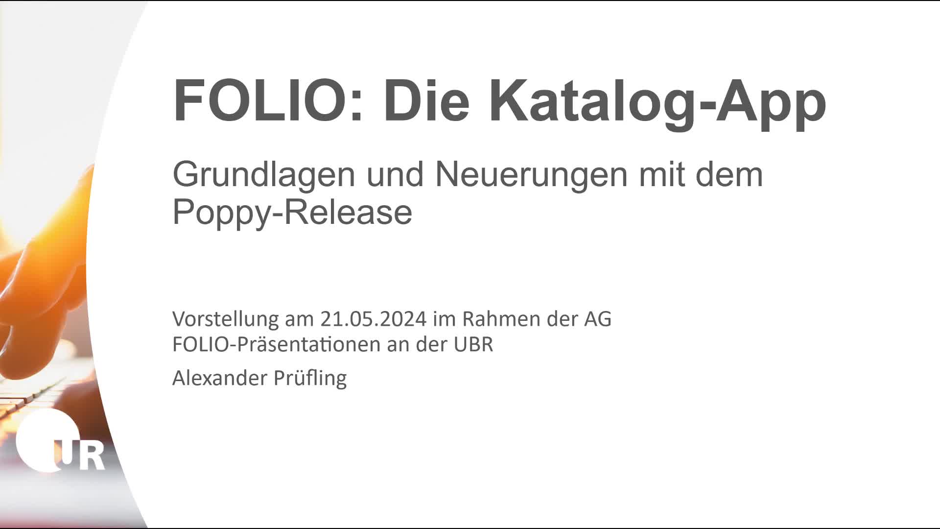 FOLIO: Katalog-App (Mai 2024)