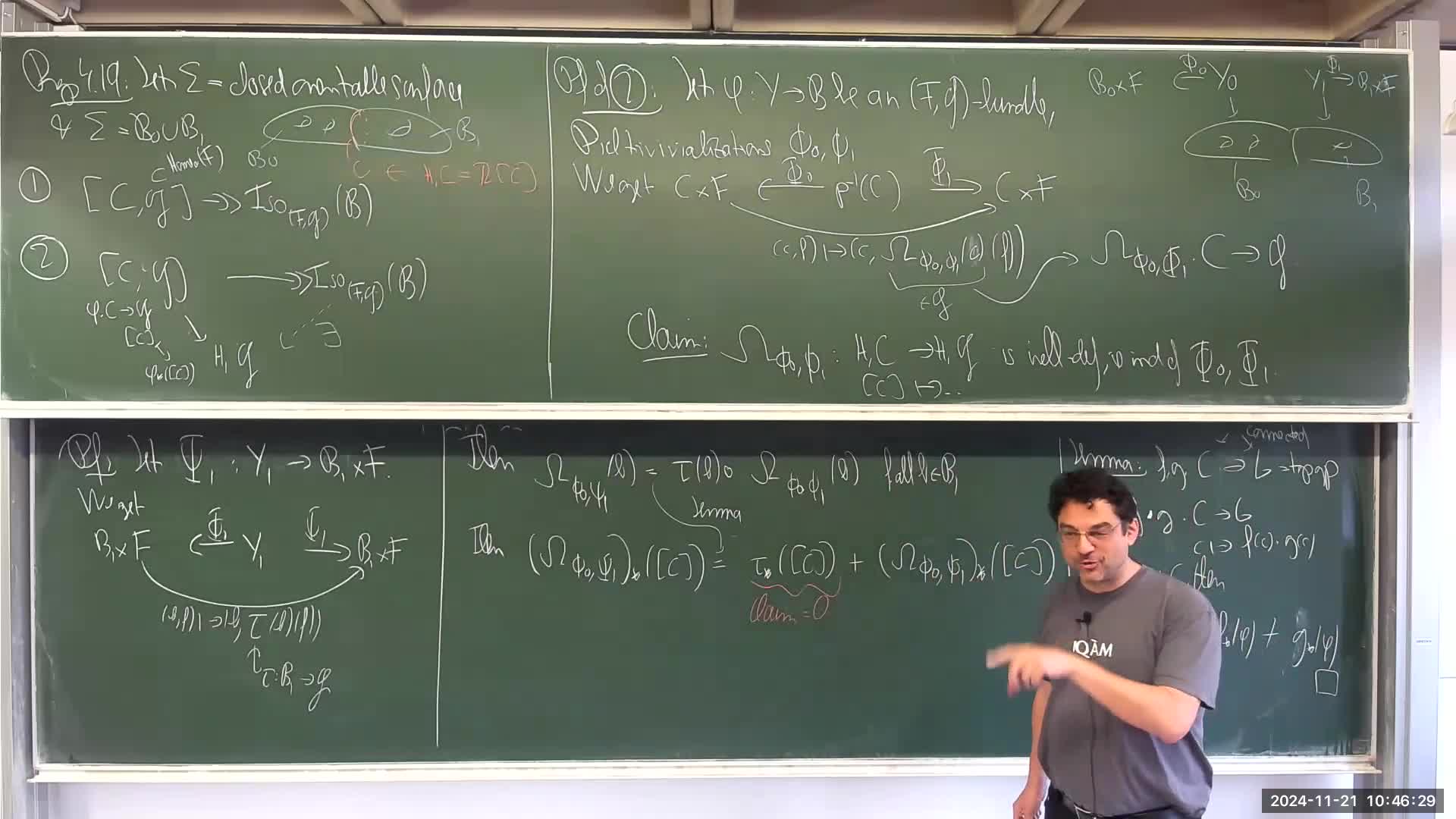 topics in topology - lecture 11