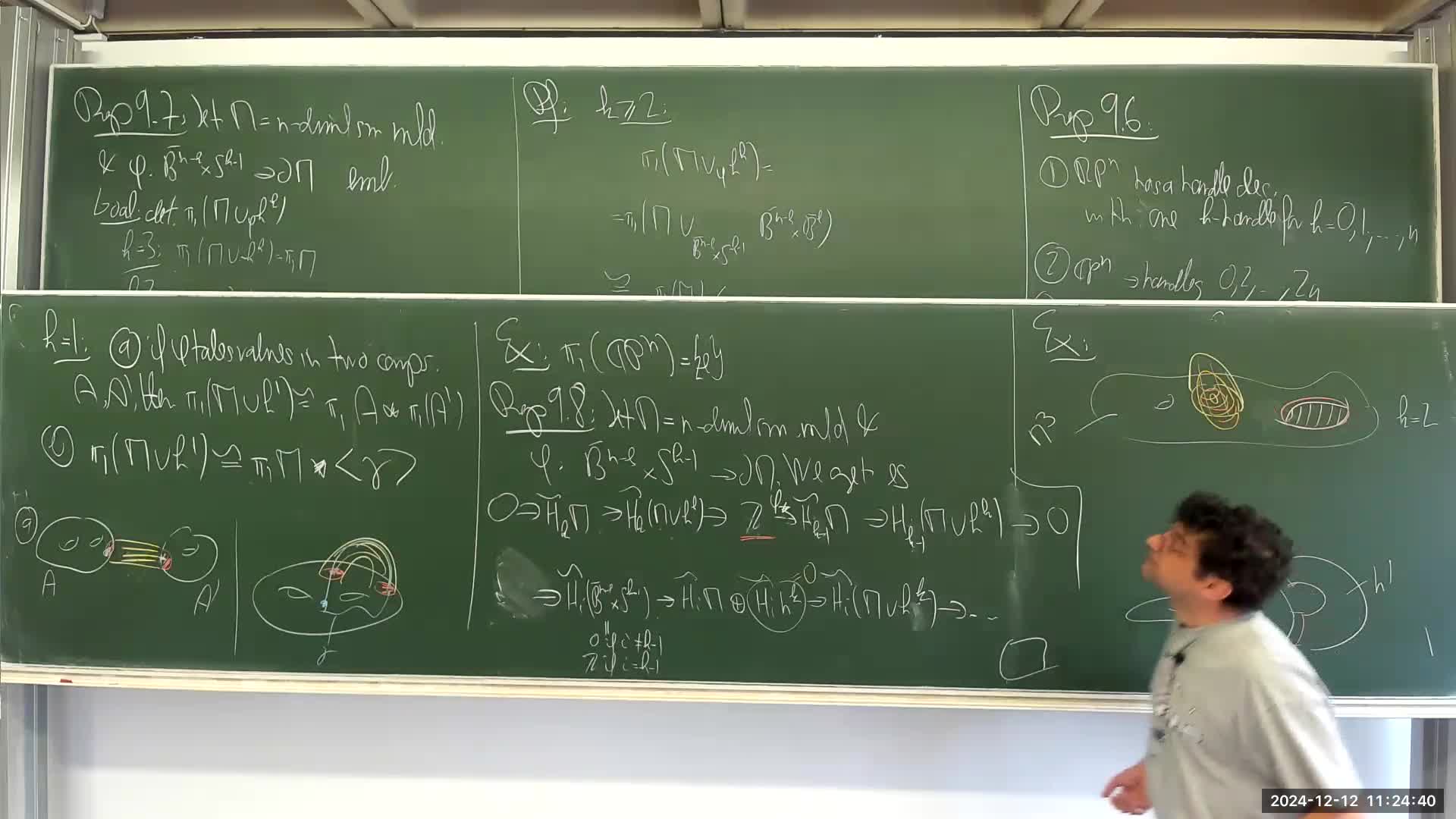 topics in topology - lecture 17